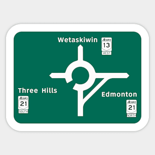 Hwy 13 & 21 Roundabout Sticker